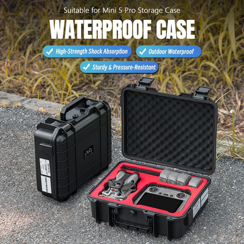 STARTRC Waterproof Hard Carrying Case For DJI Mini 5 Pro